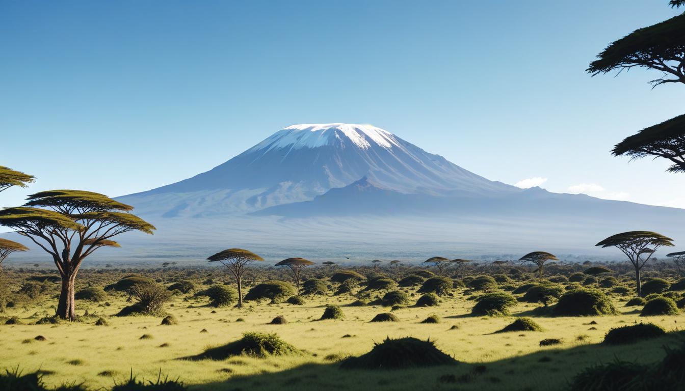 Tanzanya'nın Engin Güzelliği: Kilimanjaro Dağı