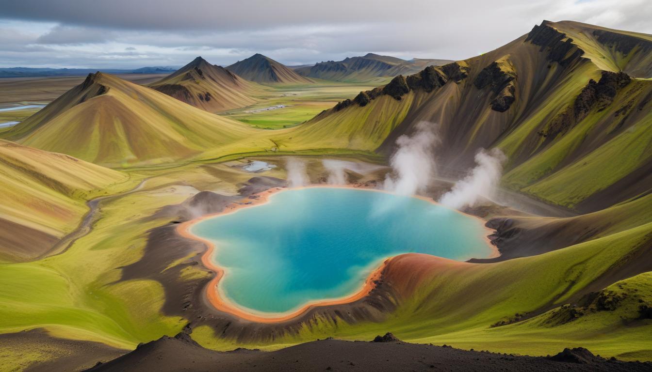 İzlanda'nın Renkli Cennet Köşesi: Landmannalaugar