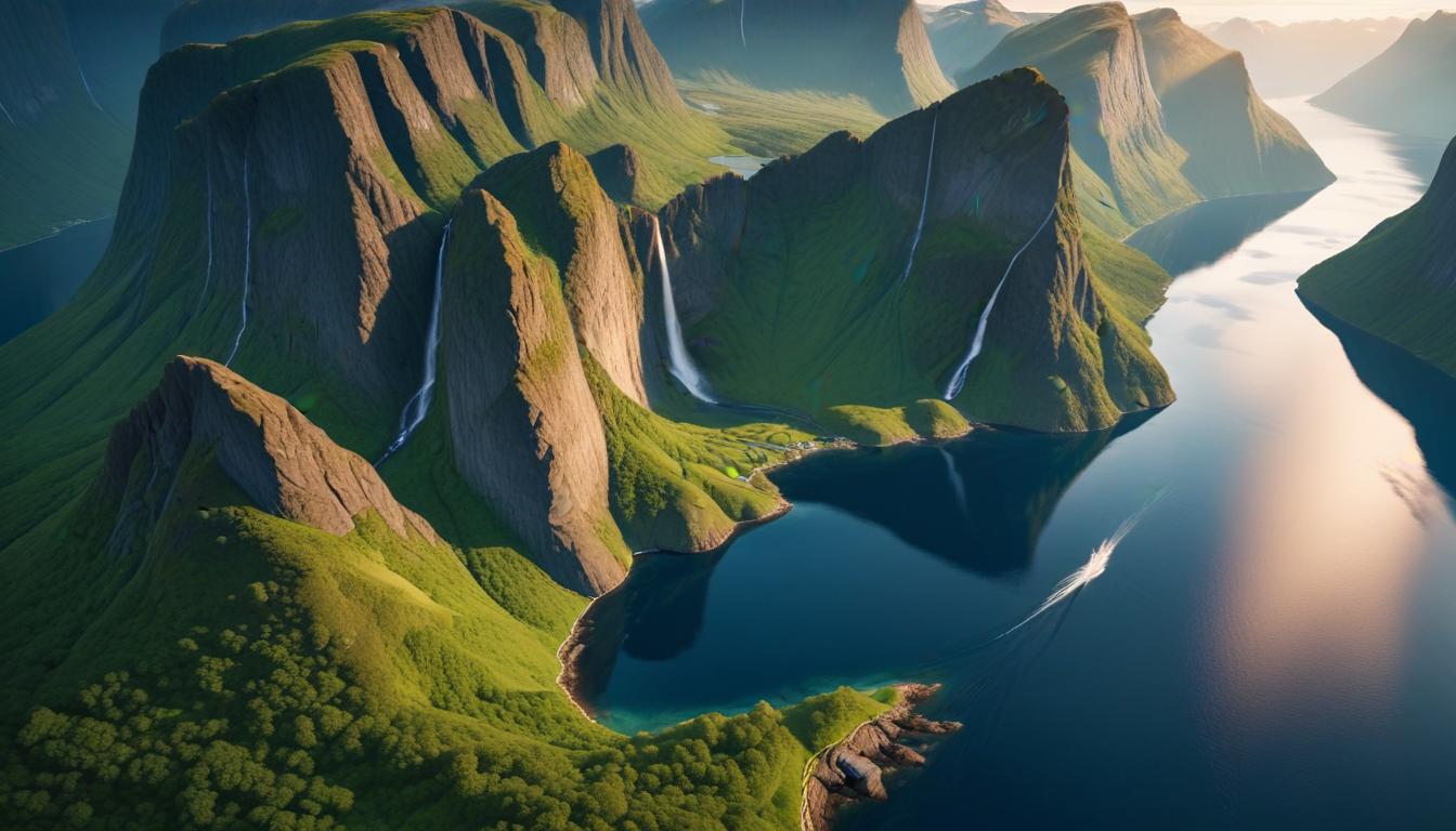 Norveç Fiyortlarının Büyüleyici Doğası